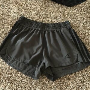Dark Grey Adidas Athletic Shorts